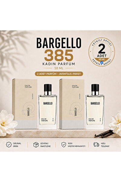 Bargello BAYAN PARFÜM 385 FRESH 50 ML EDP 198658695019 2x