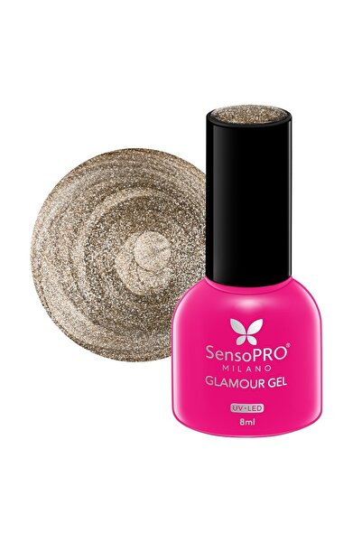 SensoPRO Milano Ημιμόνιμο Βερνίκι Νυχιών Glamour Gel 8ml, Glam Diva # 60