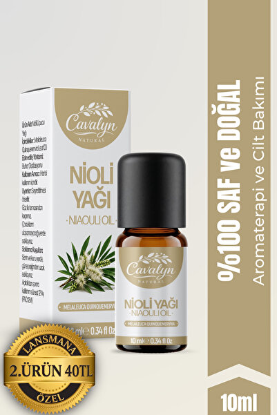 Cavalyn Natural Nioli Uçucu Yağı 10 ml - %100 Saf ve Doğal - Niaouli Essentia...