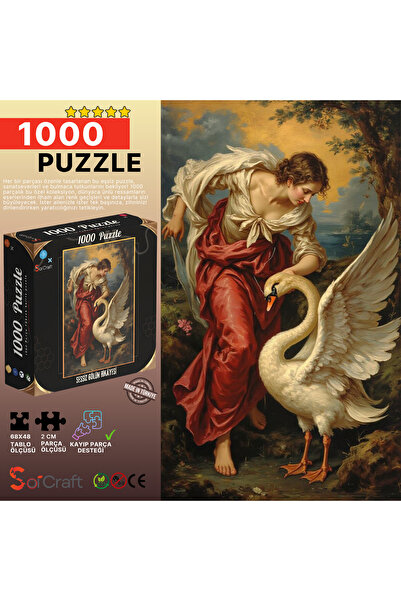 Soi Craft 1000 Parça Puzzle Sessiz Gölün Hikâyesi #6519