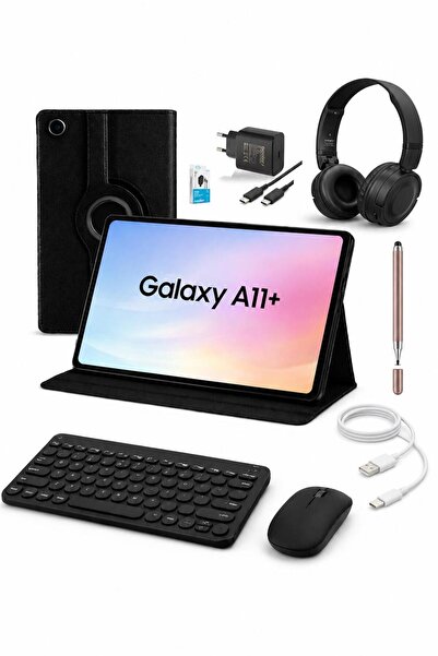 Samsung Galaxy Tab A11 Plus 11'' 6GB 128GB TABLET+KILIF+KLAVYE+MOUSE+ŞARJ BAŞ...