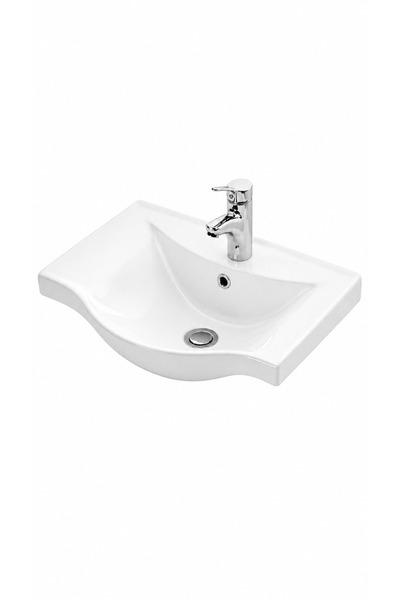 LAPİNO ETEJERLİ LAVABO 55 CM BASIC ESV-7055
