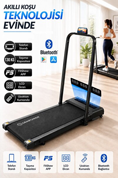 DEMPOWER 130KG Taşıma Kapasiteli Bluetoothlu Uygulamadan Ayarlanabilir Uzakta...