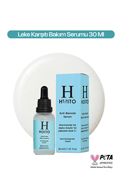 Hoito Leke Karşıtı Bakım Serumu 30 ml - Niacinamide %8, Alpha-Arbutin %2 & Hy...