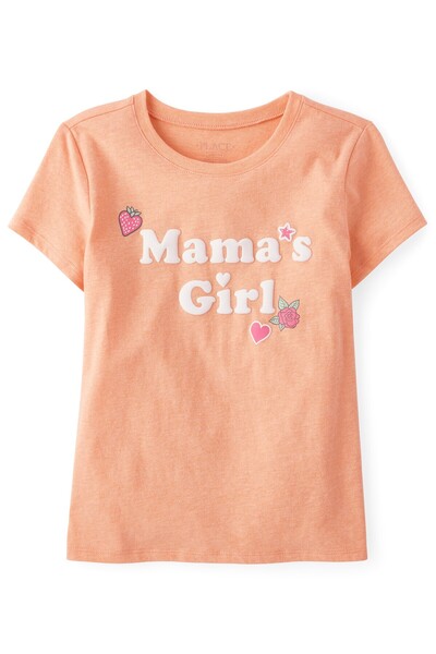 The Children's Place تي شيرت برسومات "Mama's Girl" للفتيات