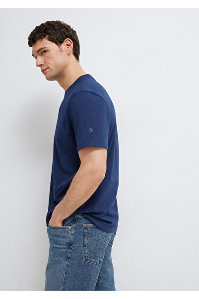 Mavi Tricou de bază bleumarin, croială normală 0613477-70497