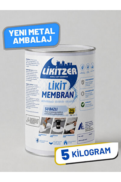 LİKİTZER Beyaz Su Bazlı Likit Membran 5kg