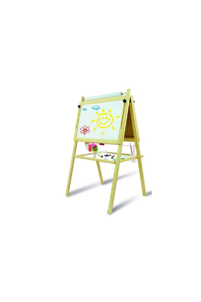Tupiko Tablita de Lemn Magnetica /ajustabila/ 2 fete/115cm + Suport + Accesor...