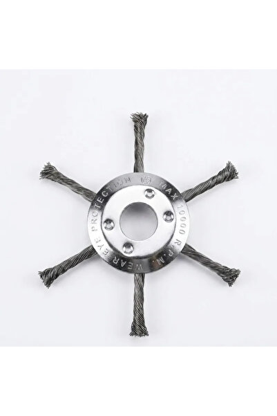 Choice1 6 Claws 6inch Steel Wire Wheel Head Grass Trimmer Head Universal Weed...