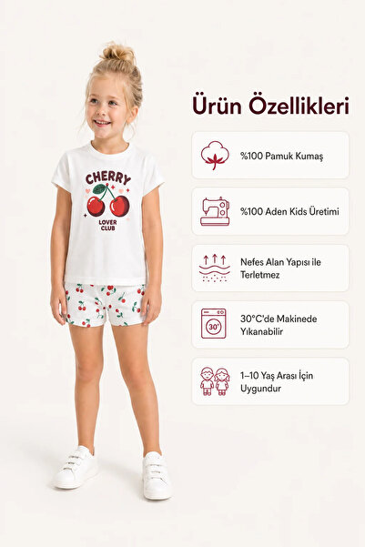 aden kids DEVOJČIČKI jednostruki dres 100% pamuk, kratki rukavi, okrugli izre...