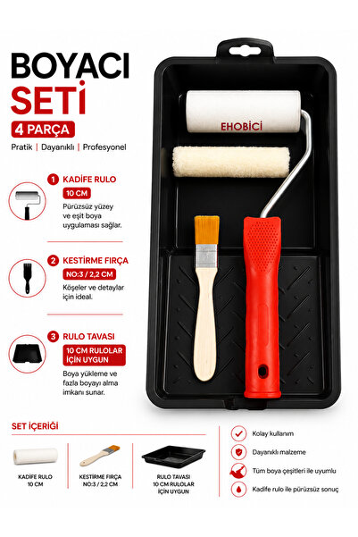 ehobici Rulo Fırça Seti 03