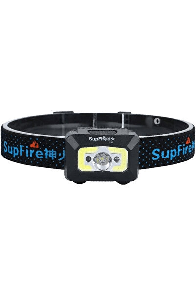 Supfire Lanternă frontală LED X30, 500 lm, 1500 mAh, IP44, senzor, lumină alb...
