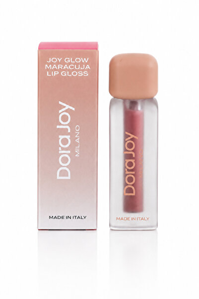 Dora Joy Maracuja Yağlı Dudak Parlatıcısı Nude Bliss 01 / 3D Besleyici ve Nemlendirici Etkili / Joy Glow Maracuja Lip Gloss