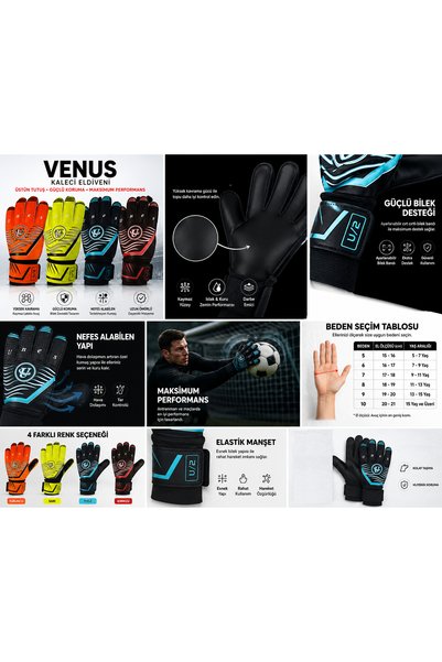 Tosima Venus Goalie Glove Goal Keeper's Glove