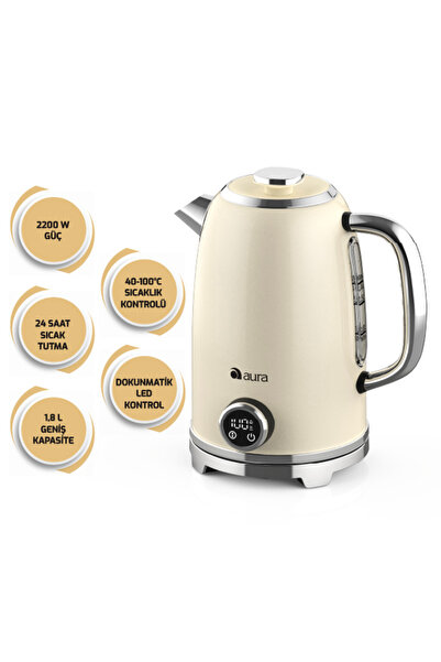 AURA Retro Krem Kettle Au11003k