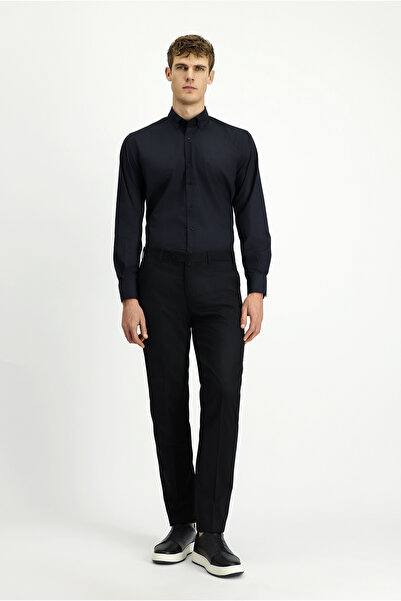 Kiğılı Pantaloni din țesătură clasică, croială standard, 6 Drop Regular Fit