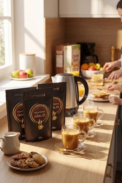 HARPUT DİBEK Gold Granule Coffee 250 Gr 3-Pack Total 750 Gr Instant Soluble Coffee Super Advantage