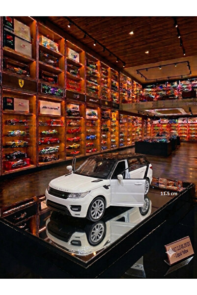 OYUNCAKSAHİLİ RANGE ROVER DİECAST METAL MODEL 1:36 ÖLÇEK ÇEKBIRAK RANGE KAPIL...