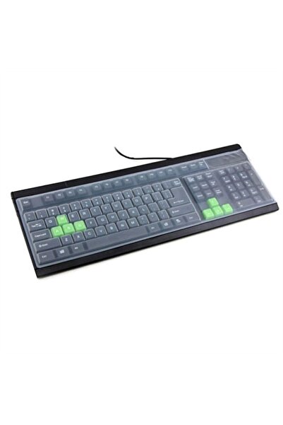 Choice Transparent 1Pcs Universal Waterproof Silicone Desktop Computer Keyboa...