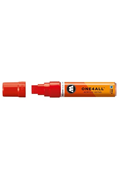 Molotow 627HS One4All Düz Uç Akrilik Marker Kalem 15 mm Traffic Red 013