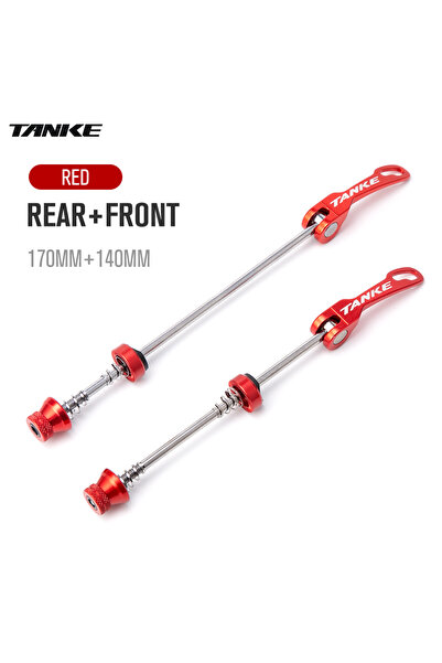 Choice red lever a set TANKE Bicycle Quick Release Bolt Hub Skewers Lever Axl...