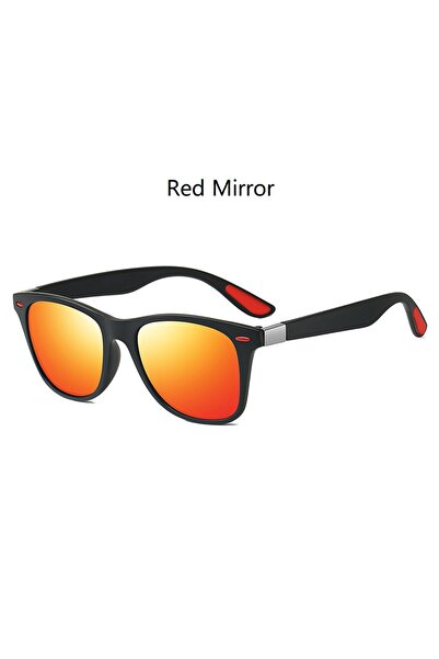 Choice5 Red Mirror 1-2-3PCS Fashion Vintage Square Unisex Driving Fishing Sun...