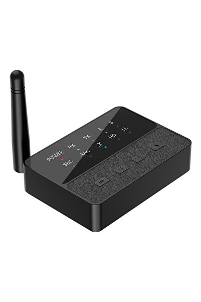 Choice v5.3 Black Qualcomm Bluetooth 5.3 AptX/HD/LL Audio Adapter 3.5mm Aux R...