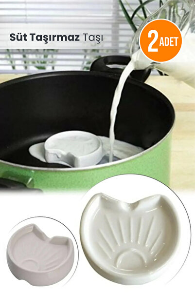 Orvila 2 Adet Süt Taşırmaz Milk Saver Süt Taşı Porselen