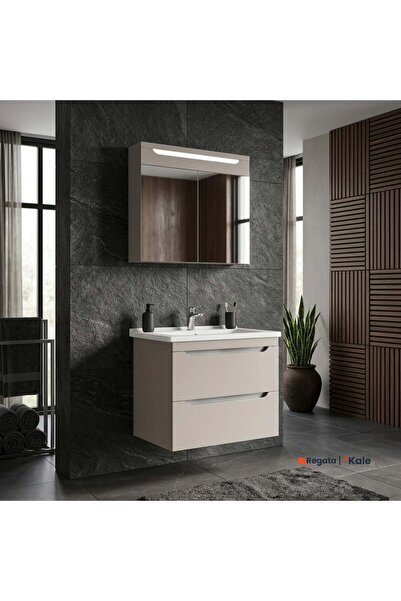 KALE Casilla 80 Cm Vizon Banyo Dolabı Takımı