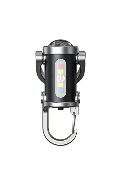 Choice مصباح يدوي صغير قوي بتقنية COB LED، قابل لإعادة الشحن عبر منفذ USB، مق...