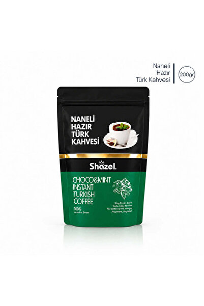 Shazel Naneli Hazır Türk Kahvesi 200g Doypack (AROMALI)