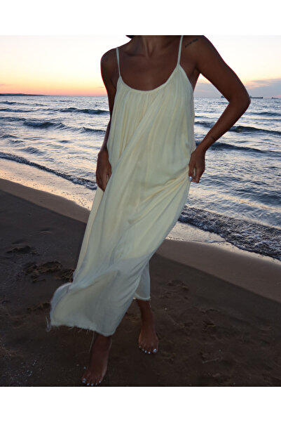Suziş Squished Collar Strap Dress 3173