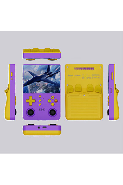 Choice10 Purple Yellow 128G BOYHOM R 40XXPROMAX Retro Handheld with ARKOS2.0,...