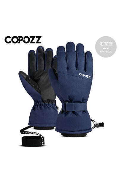 Choice XL navy blue Copozz Adult Warm Winter Ski Gloves Waterproof 3M Thinsul...