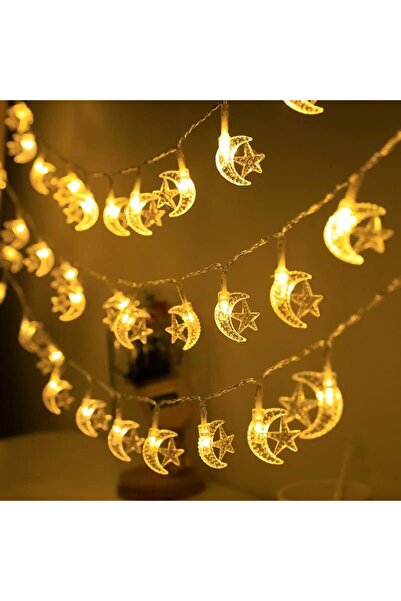 Choice 3M 20LED Star moon Star Moon Light String, 3M 20 LED Ramadan Decorativ...