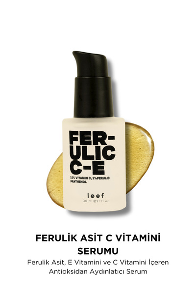 Leef Ferulic C E Serum 15% Vitamin C 1% Ferulic Acid Brightening Antioxidant