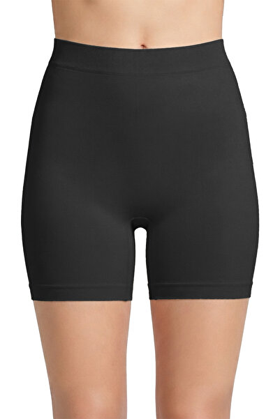 Cottonhill Premium - Boxer negru ultra-confortabil pentru femei, fără sudură,...