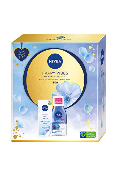 NIVEA Set cadou Essentials Cremă de zi SPF15 50ml + Apă micelară bifazică pen...