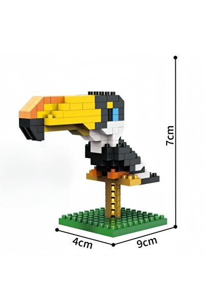 Choice12 in bag Toucan Blocks KNEW BUILT 3D Pet Micro Mini Building Block Toy...