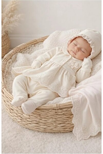 Pugi Baby طقم من 5 قطع من القماش المنسوج بتصميم خاص للأطفال الرضع من عمر 0-3 ...