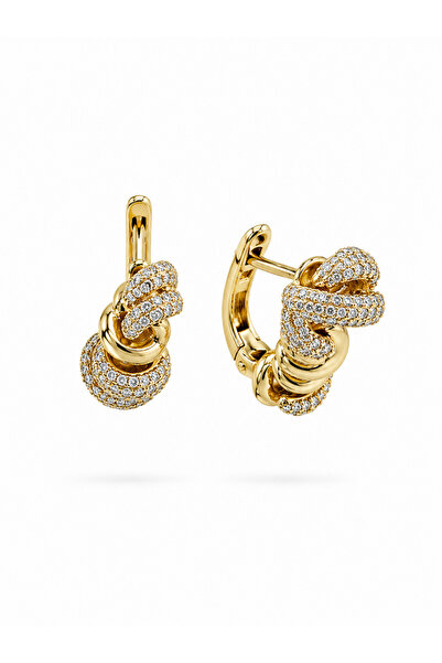 AUBRA Serel Dune Xuping Women's Steel Earrings Non-Tarnish Rose Gold Color