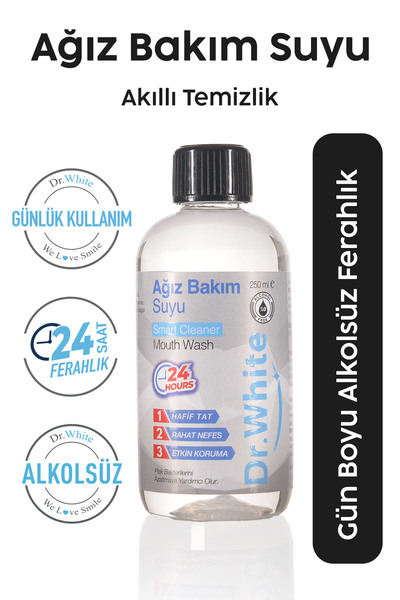 Dr.White Dr. White Smart Cleanser Ağız Bakım Suyu 250 ml