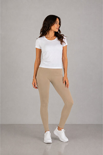 BALİNS Women's Single Jersey Combed Cotton Tights