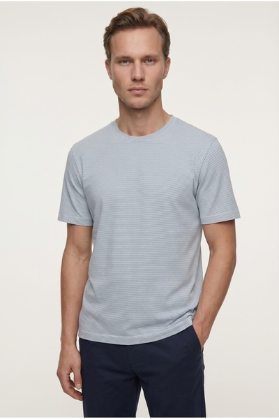 Tween Relaxed Fit Mavi %100 Pamuklu T-Shirt