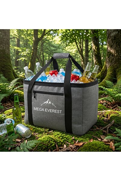 Mega Everest 40litre Termos Buzluk Çanta Termal Piknik Çantası Soğutucu Renkli