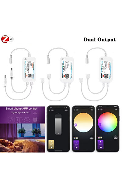 Choice وحدة تحكم التعتيم Zigbee 3.0 وحدة تحكم LED DC5V 12V 24V منفذ مزدوج CCT...