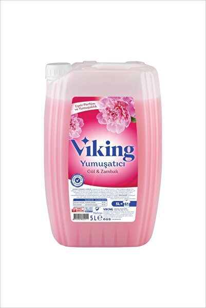 Viking Çamaşır Yumuşatıcısı Romantik 5 Litre 1 Adet
