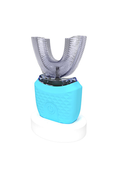 choice2 Blue Dental Care U shape electric toothbrush manufacturer 360 degree ...
