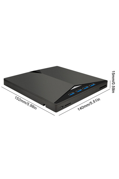 Choice 7 in 1 7 In 1 External Drive Portable Optical Drives DVD CD Burner Pla...