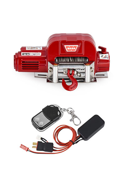 Choice3 Winch Kit Red Wireless Winch for 1/10 RC Crawler Car TRX4 TRX6 Axial ...